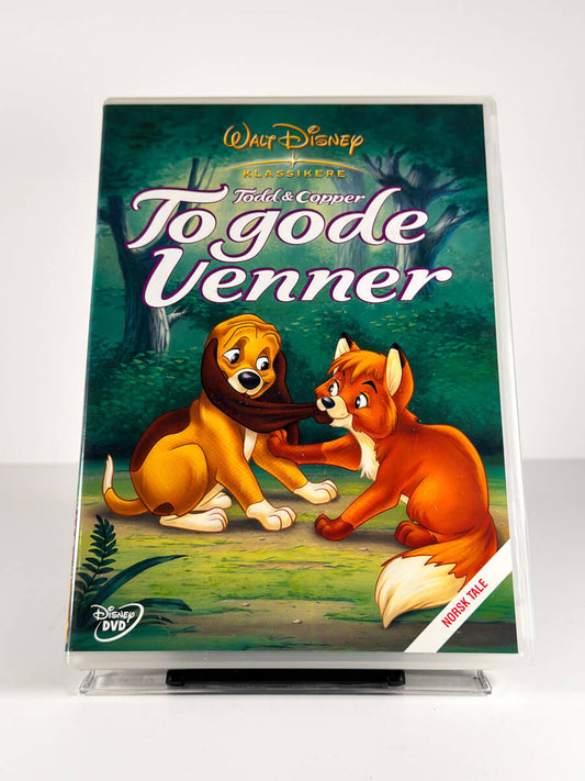 Forside av cover til To gode venner på DVD