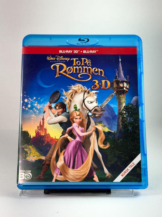 Forside av DVD-cover til To på rømmen (Blu-ray 3D), bruktfilm hos nettbutikken Brukbar Film