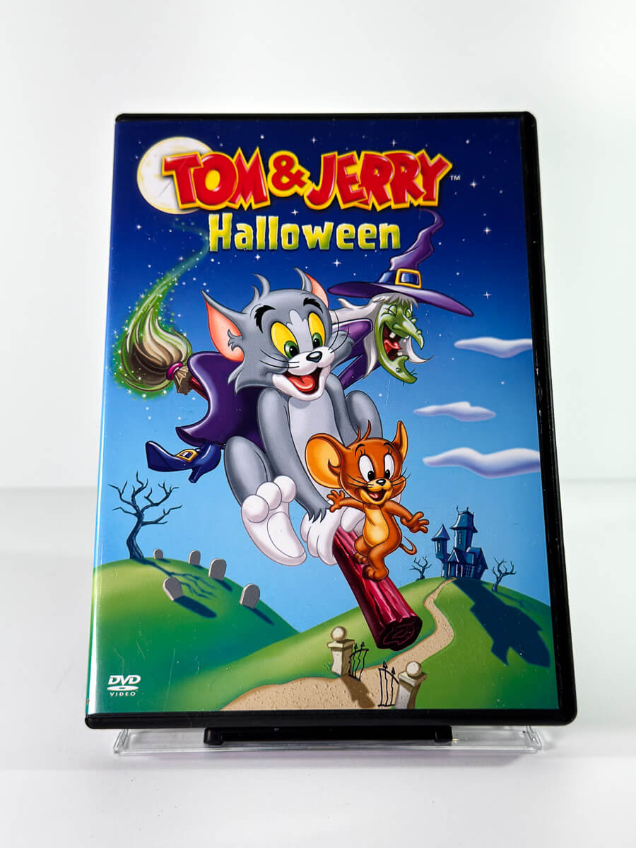 Forside av cover til Tom and Jerry Halloween, brukt DVD hos Brukbar Film