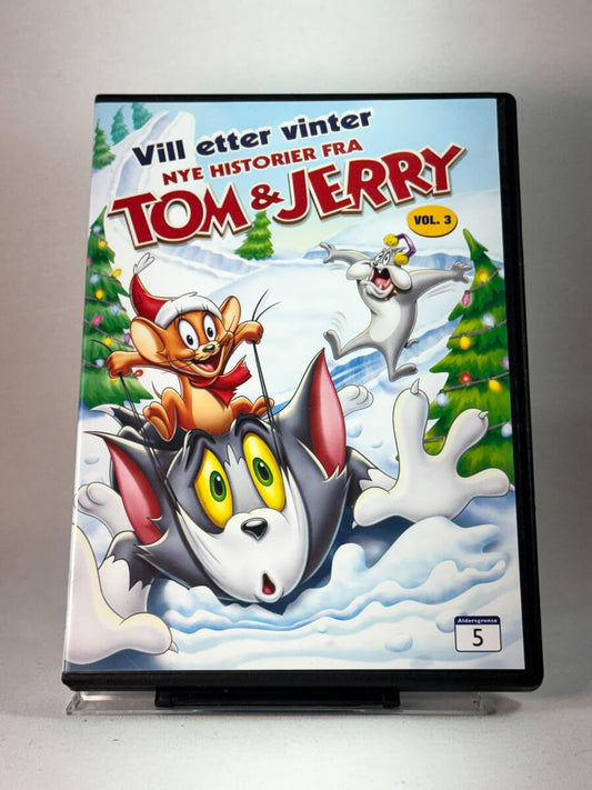 DVD-cover for Tom & Jerry – Nye historier fra Tom & Jerry Vol. 3, bruktfilm på DVD hos Brukbar Film