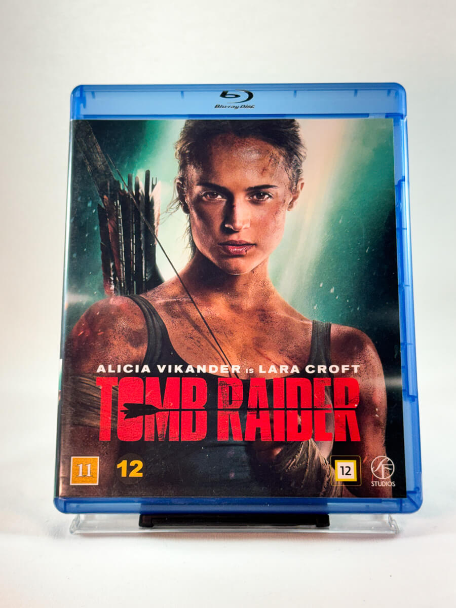 Forside av cover til Tomb Raider, brukt Blu-ray hos Brukbar Film