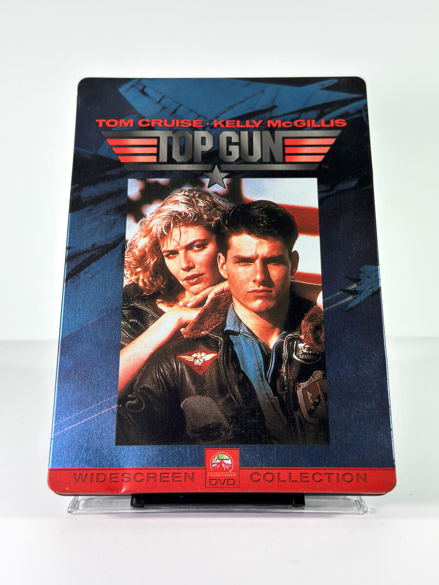 Forside av cover til Top Gun på DVD