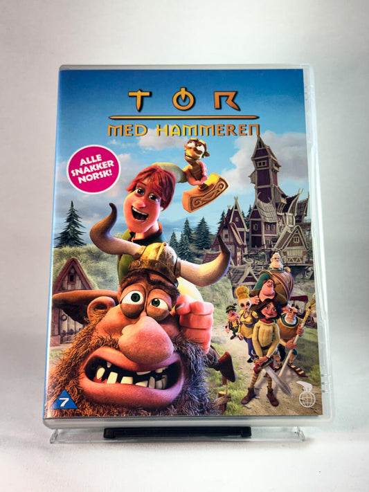 Forside av cover til Tor med hammeren, brukt DVD hos Brukbar Film