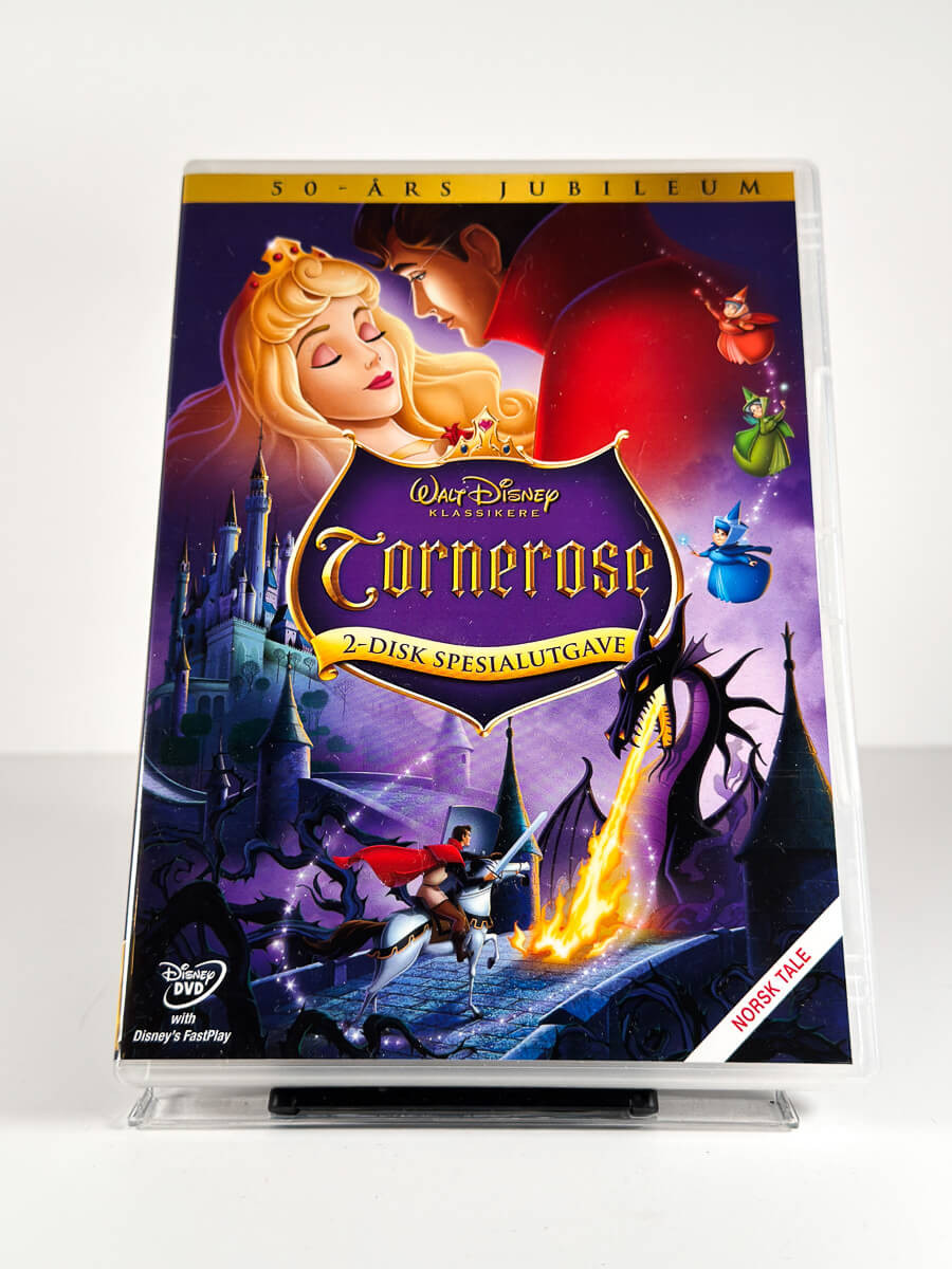 Forside av cover til Tornerose på DVD