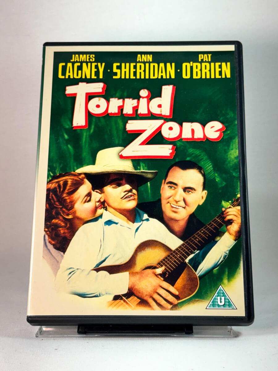 Forside av cover til Torrid Zone, bruktfilm på DVD hos Brukbar Film