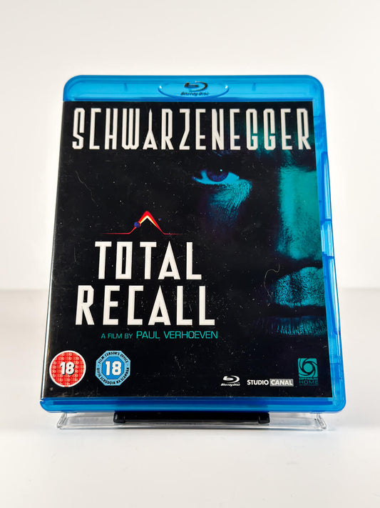 Forside av cover til Total Recall på Blu-ray
