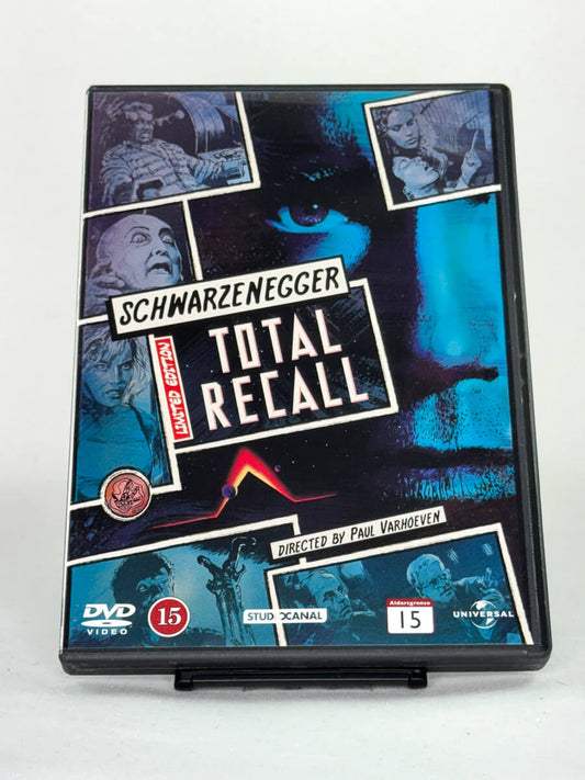 DVD-cover-forside til filmen Total Recall – Brukt DVD fra nettbutikken Brukbar Film