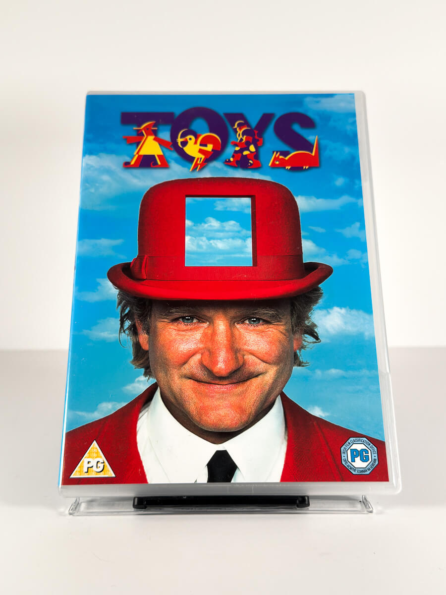 Forside av cover til Toys på DVD