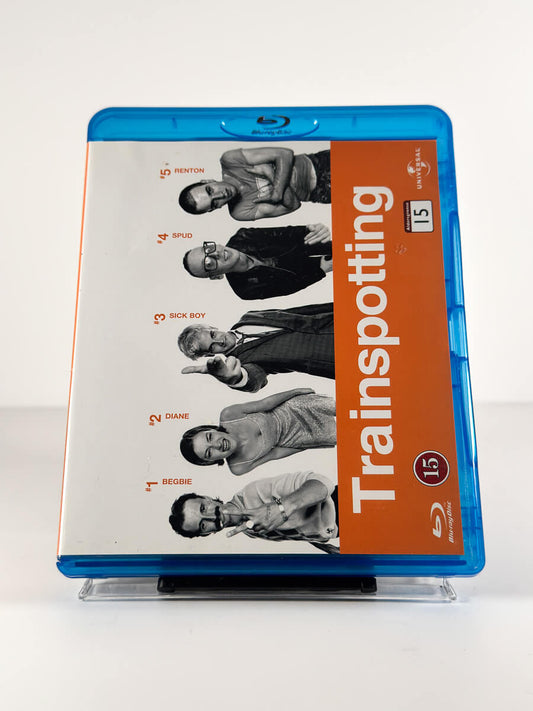 Forside av cover til Trainspotting på Blu-ray
