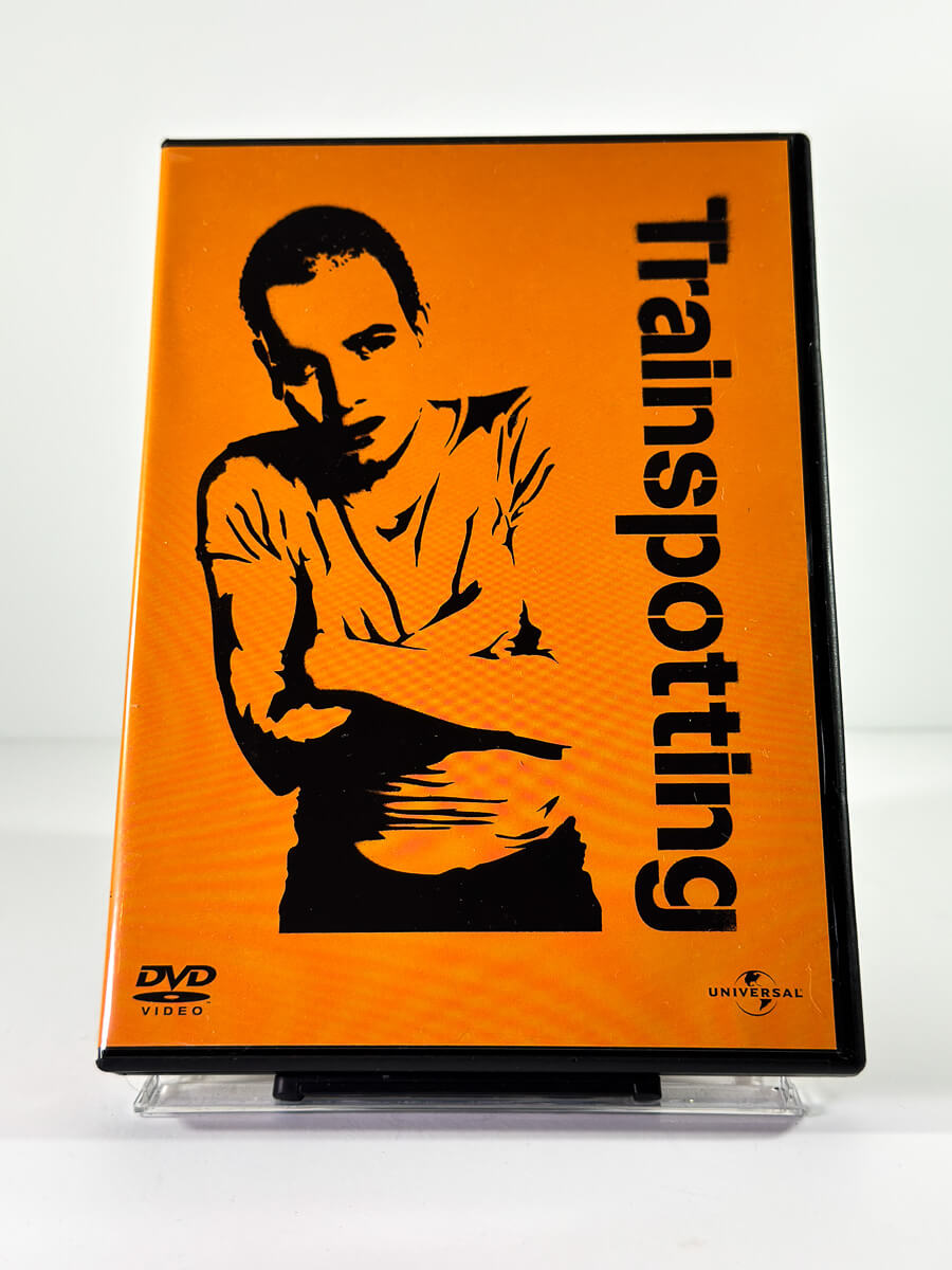 Forside av cover til Trainspotting på DVD