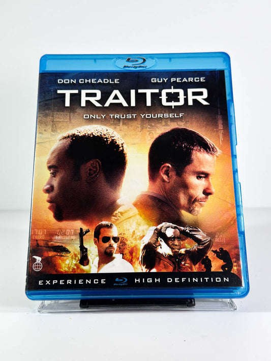 Forside av cover til Traitor på Blu-ray