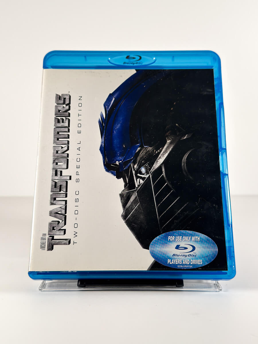 Forside av cover til Transformers – Two-Disc Special Edition på Blu-ray