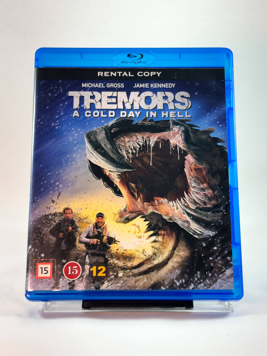 Forside av cover til Tremors: A Cold Day in Hell, brukt Blu-ray hos Brukbar Film