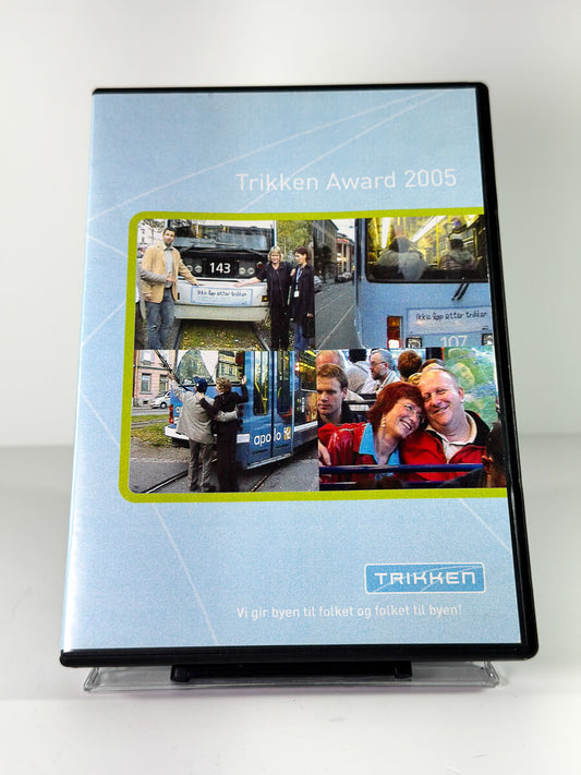 Forside av cover til Trikken Award 2005 på DVD
