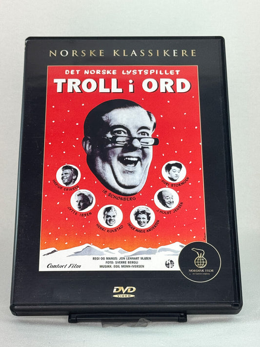 DVD-cover-forside til filmen Troll i ord – Brukt DVD fra nettbutikken Brukbar Film