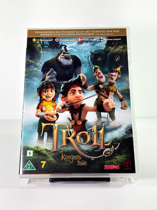 Forside av cover til Troll Kongens hale, bruktfilm hos nettbutikken Brukbar Film