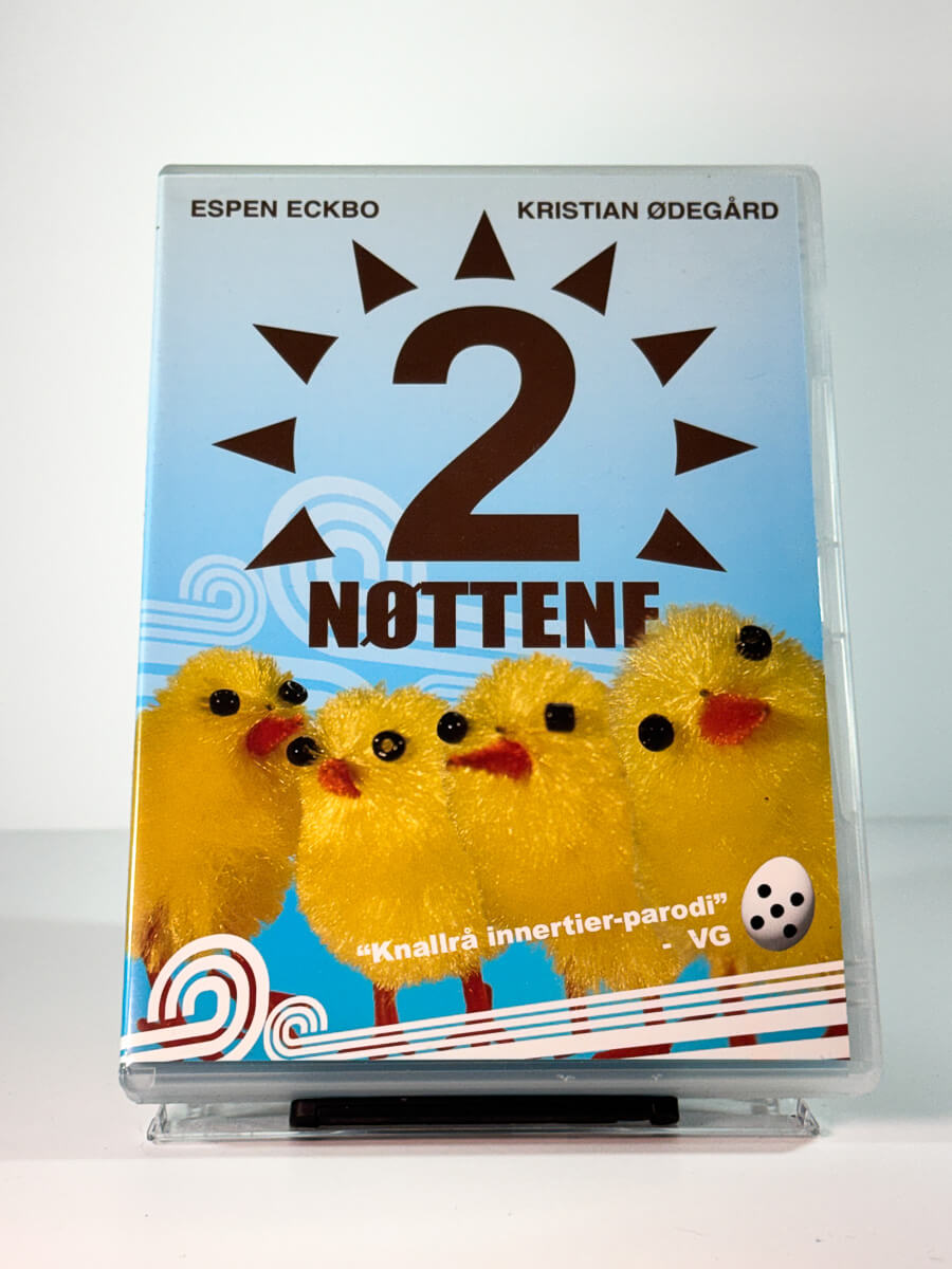 Forside av cover til TV2 Nøttene, brukt DVD hos Brukbar Film