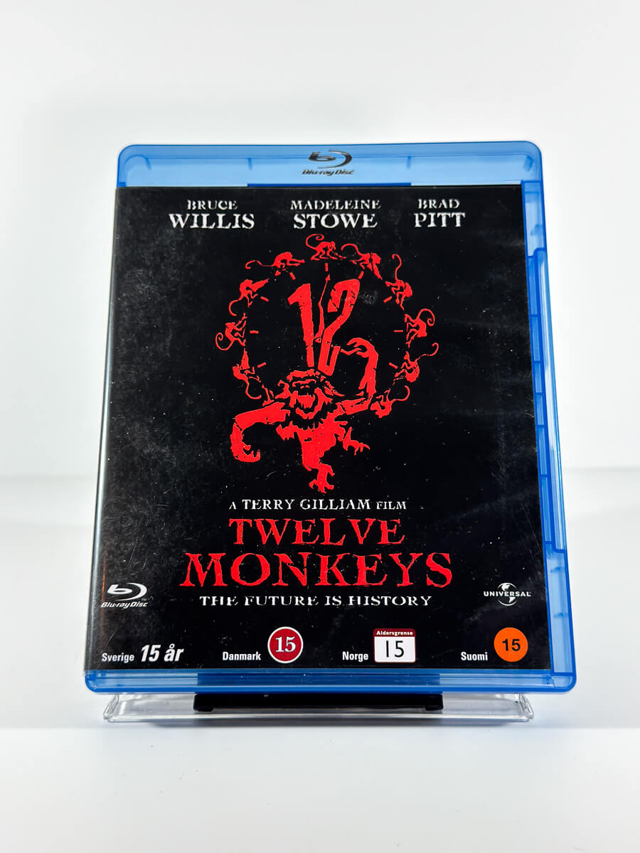 Forside av cover til Twelve Monkeys på Blu-ray