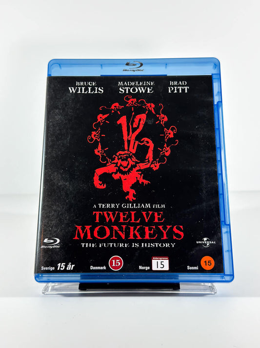 Forside av cover til Twelve Monkeys på Blu-ray