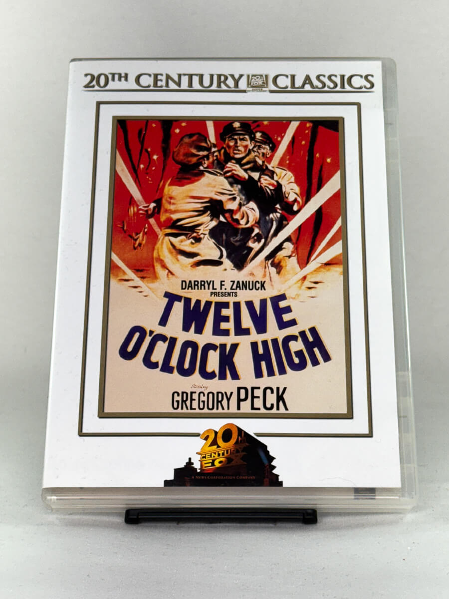 Forside av DVD-cover til Twelve O’Clock High – klassisk krigsdrama på brukt DVD, kjøp hos Brukbar Film