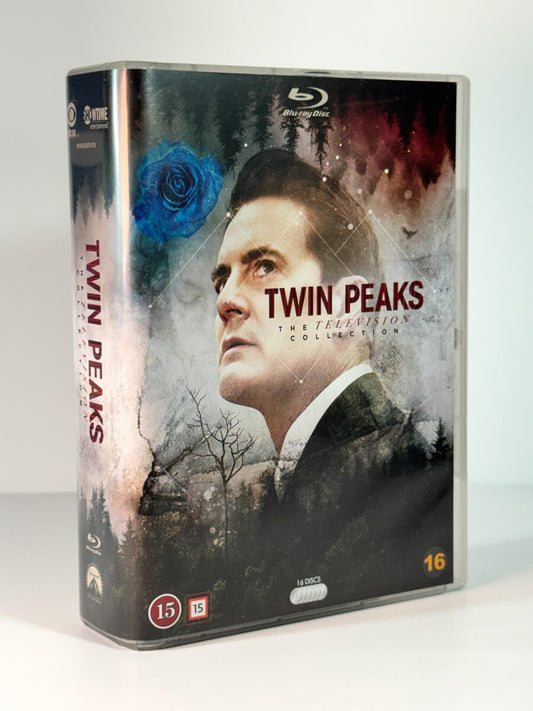Forside av cover til twin peaks: the television collection, brukt Blu-ray hos Brukbar Film
