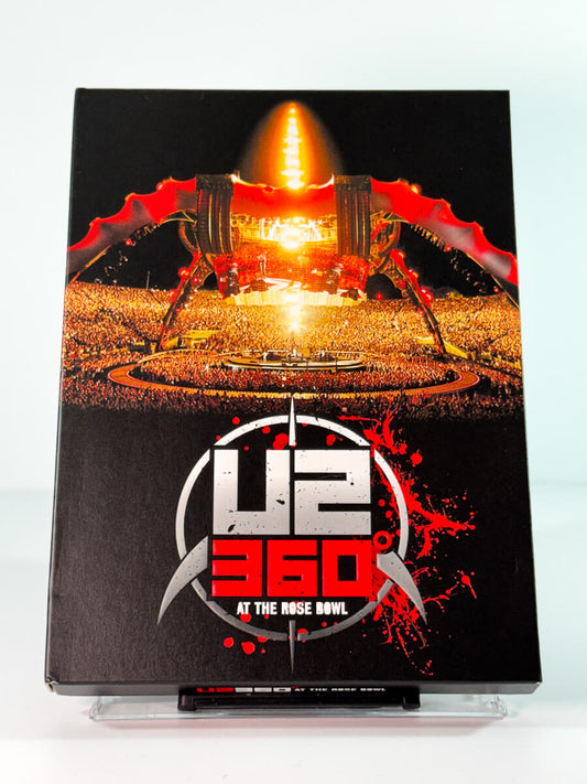 Forside av cover til U2 360° At The Rose Bowl, bruktfilm hos nettbutikken Brukbar Film