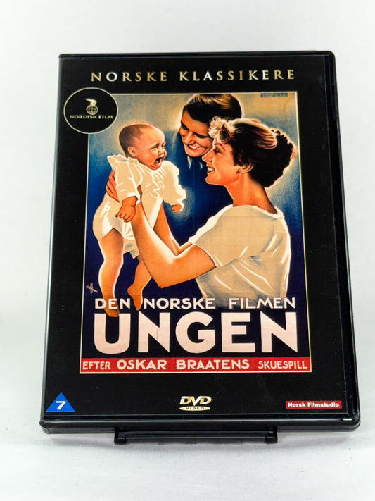 DVD-forside til filmen Ungen
Originalt cover brukt for produktbilde i nettbutikken Brukbar Film