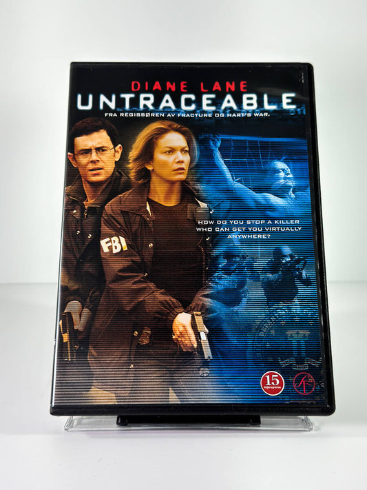 Forside av cover til Untraceable på DVD
