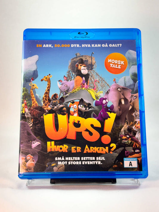 Forside av cover til Ups! Hvor er Arken? Brukt Blu-ray hos Brukbar Film
