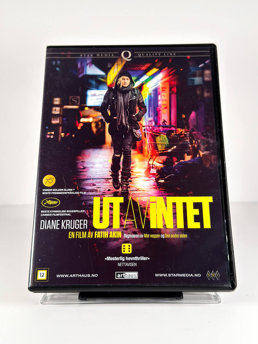 Forside av cover til Ut av intet på DVD