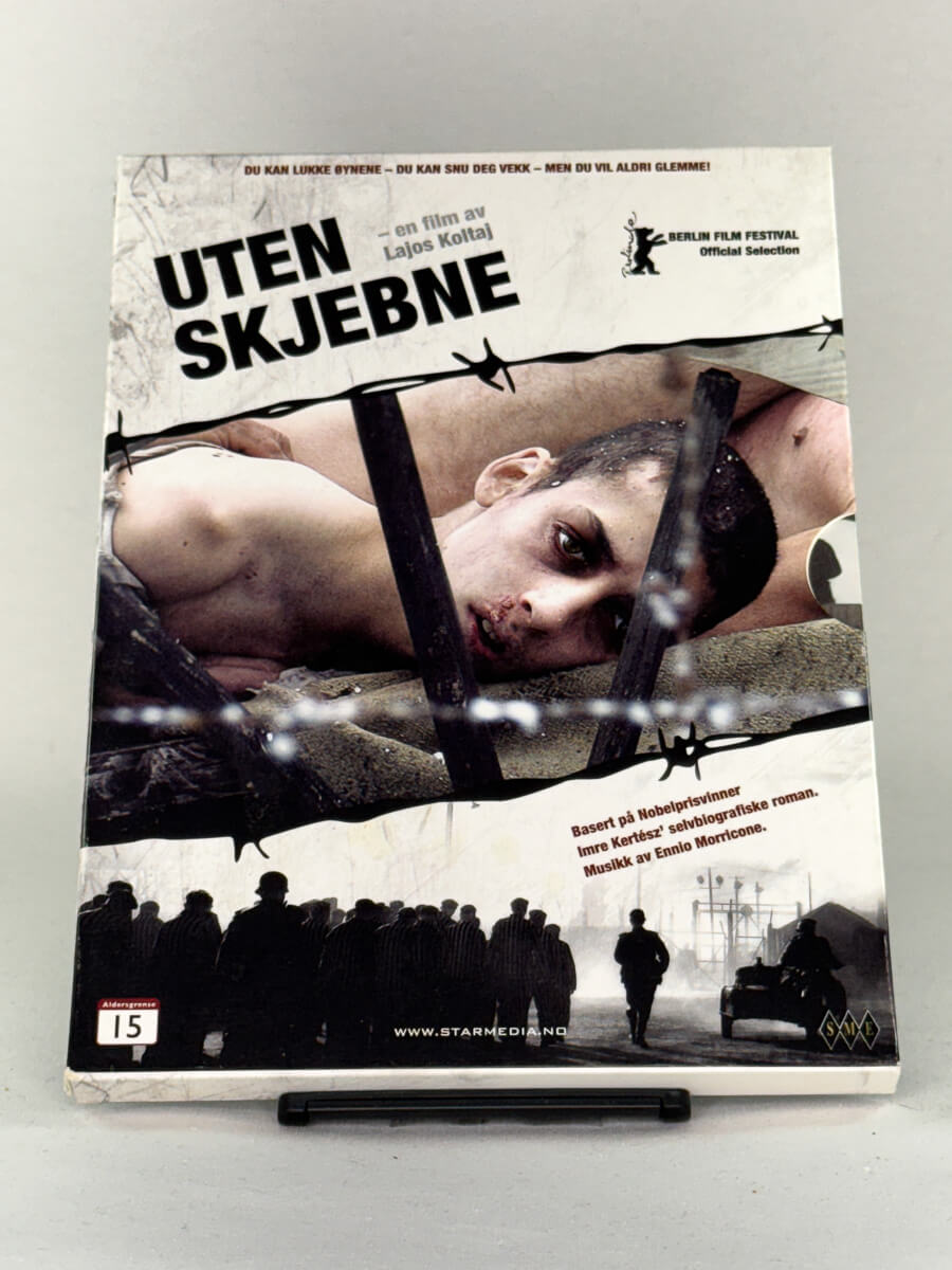 DVD-cover-forside til filmen Uten skjebne, brukt original DVD hos Brukbar Film