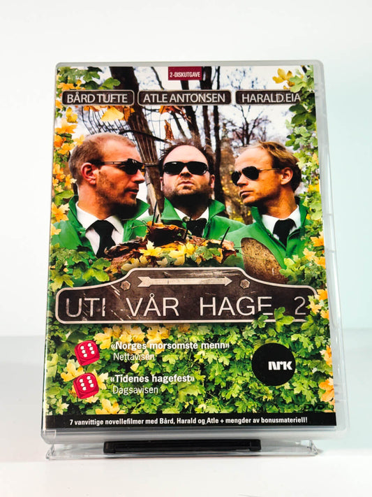Forside av cover til Uti vår hage 2, bruktfilm på DVD hos Brukbar Film