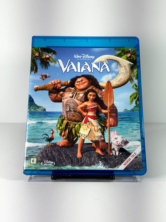 Forside av cover til Vaiana på Blu-ray