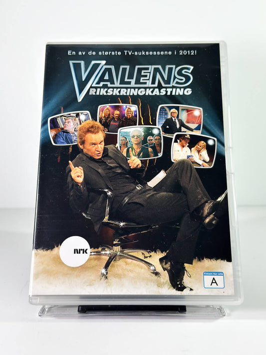 Forside av cover til Valens Rikskringkasting på DVD hos Brukbar Film