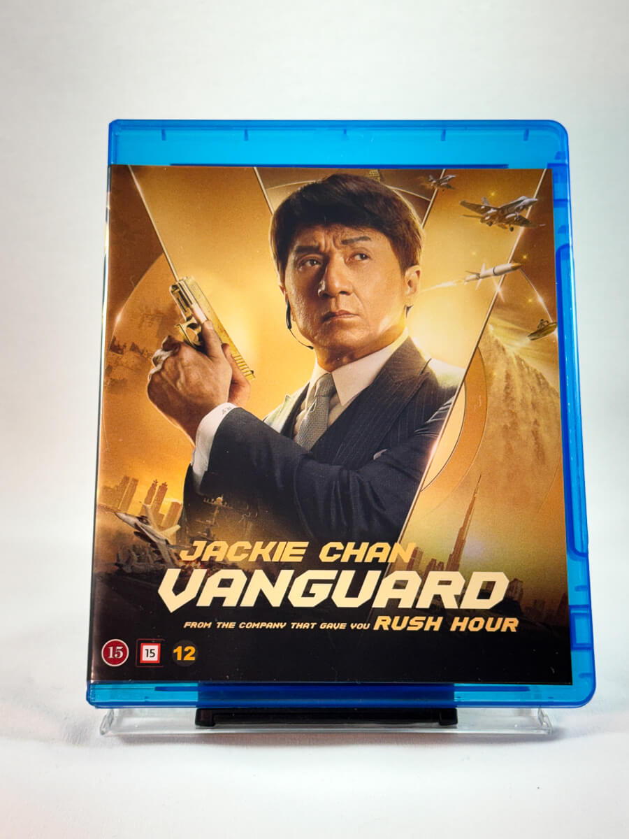 Forside av cover til Vanguard, brukt Blu-ray hos Brukbar Film