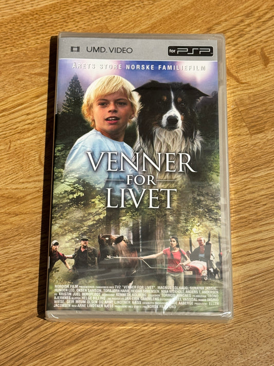 Forside av cover til Venner for livet, PSP UMD-utgivelse