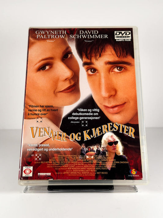 Forside av cover til Venner og kjærester på DVD