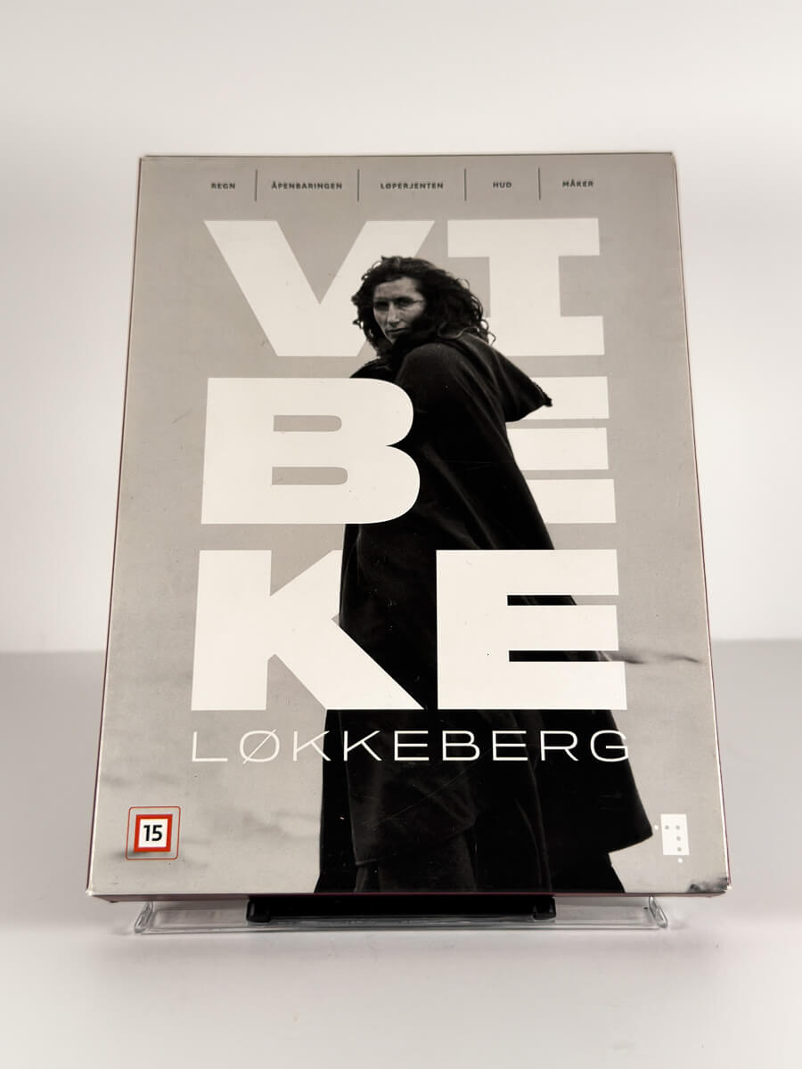 Forside av cover til Vibeke Løkkeberg samleboks på DVD