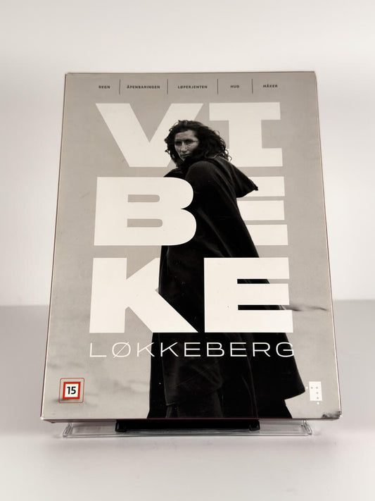 Forside av cover til Vibeke Løkkeberg samleboks på DVD