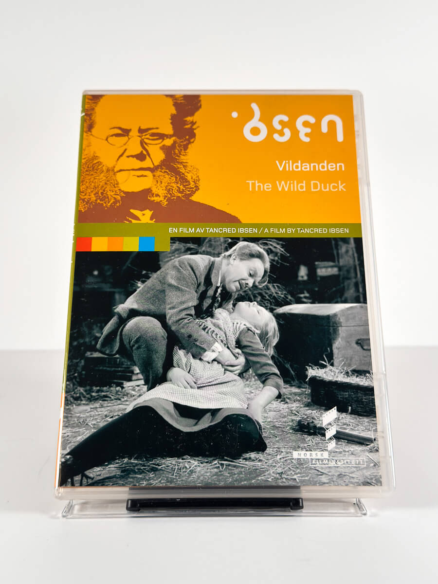 Forside av cover til Vildanden på DVD