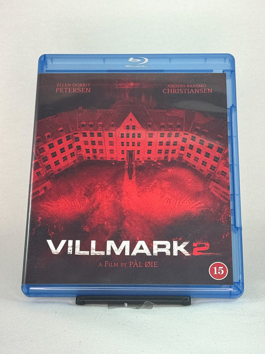 Bakside av Blu-ray-cover for filmen Villmark 2 – brukt norsk thriller/skrekk på Blu-ray, kjøp hos Brukbar Film