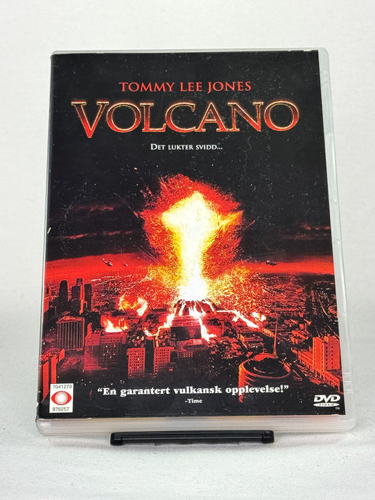 Brukt DVD-film Volcano – forside av filmcover, kjøp brukte actionfilmer på DVD hos Brukbar Film