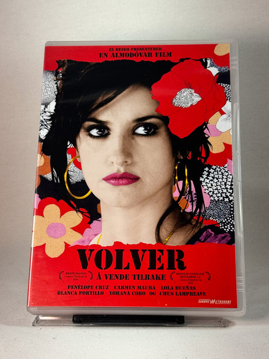 Forside av cover til Volver – Å vende tilbake, bruktfilm på DVD hos Brukbar Film