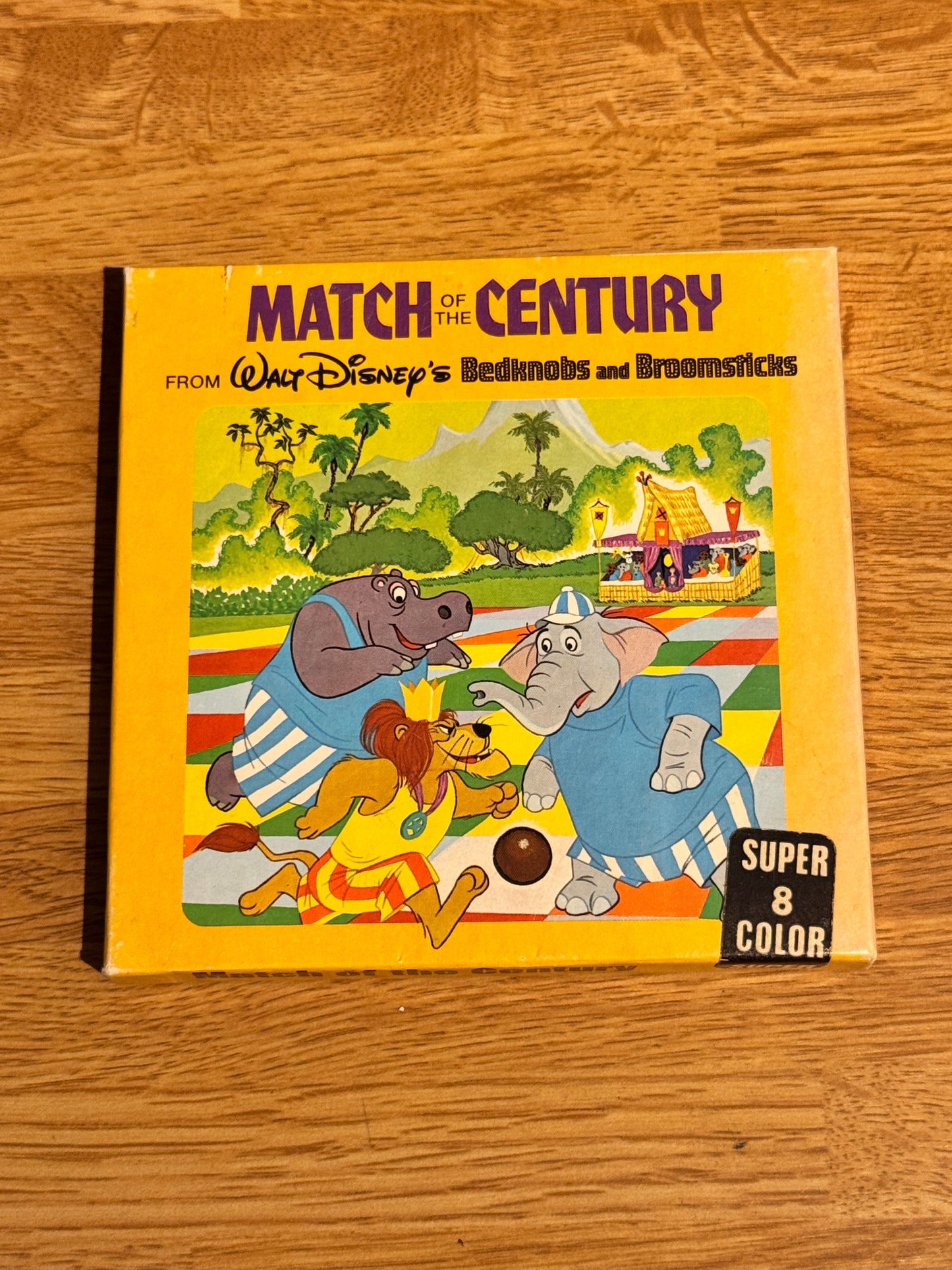 Forside av cover til Walt Disney: Match of the Century, super 8 utgave hos Brukbar Film