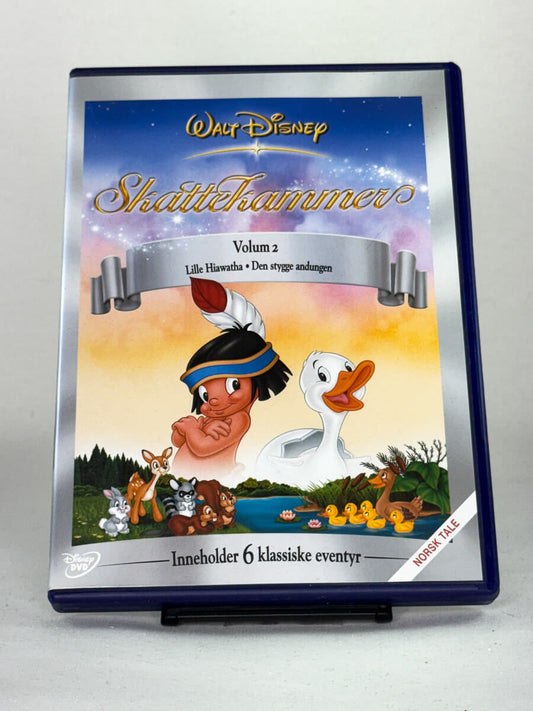 DVD-forside til filmen Walt Disney Skattekammer Volum 2
Originalt cover brukt for produktbilde i nettbutikken Brukbar Film