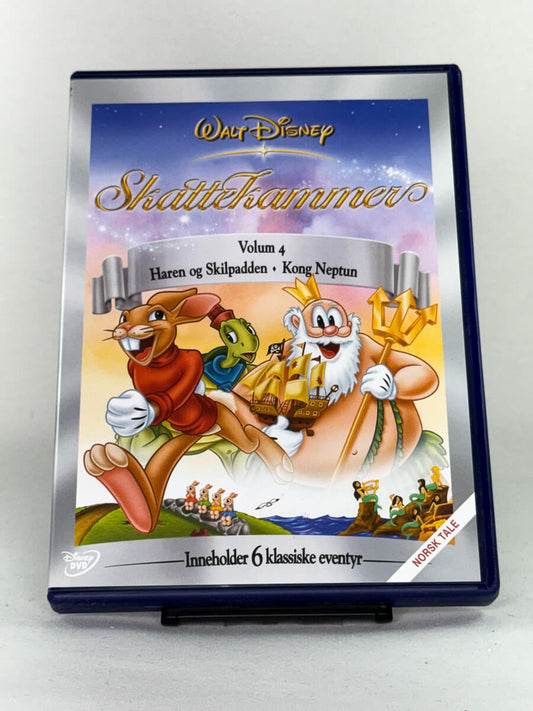DVD-forside til filmen Walt Disney Skattekammer Volum 4
Originalt cover brukt for produktbilde i nettbutikken Brukbar Film