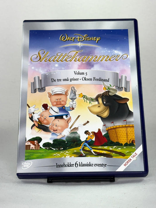 DVD-forside til filmen Walt Disney Skattekammer Volum 5
Originalt cover brukt for produktbilde i nettbutikken Brukbar Film