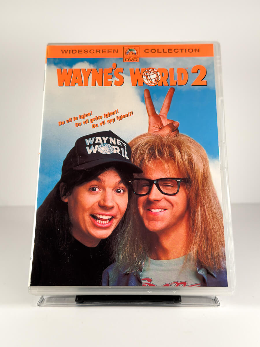 Forside av cover til Wayne's World 2 på DVD