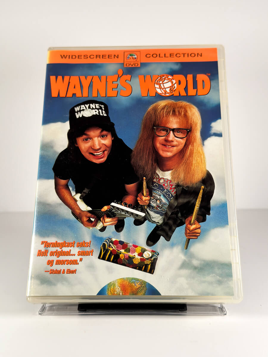Forside av cover til Wayne's World på DVD