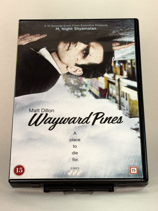 DVD-cover-forside til serien Wayward Pines – Brukt DVD fra nettbutikken Brukbar Film